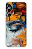 Le Balvo Samsung Galaxy S23 FE Uyumlu Göz Boyama Fırçaları Baskılı Silikon Kılıf