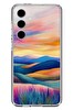 Le Balvo Samsung Galaxy S24 FE Uyumlu Renkli Pastel Günbatımı Baskılı Silikon Kılıf
