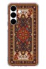 Le Balvo Samsung Galaxy S25 FE Uyumlu Anadolu Motif Halısı Baskılı Silikon Kılıf