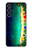 Le Balvo Samsung Galaxy S23 FE Uyumlu Tatil Kumsal Gecesi Baskılı Silikon Kılıf