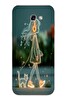 Le Balvo Samsung Galaxy A7 2017 Uyumlu Kedili Neon Kız Baskılı Silikon Kılıf