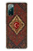 Le Balvo Samsung Galaxy S20 FE Uyumlu Türkiye Bayraklı Halı Baskılı Silikon Kılıf