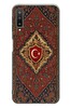 Le Balvo Samsung Galaxy A7 2018 Uyumlu Türkiye Bayraklı Halı Baskılı Silikon Kılıf