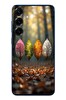 Le Balvo Samsung Galaxy S25 Plus Uyumlu Dört Mevsim Yaprakları Baskılı Silikon Kılıf