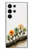 Le Balvo Samsung Galaxy S24 Ultra Uyumlu Dalda Açan Çiçekler Baskılı Silikon Kılıf