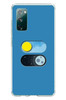 Le Balvo Samsung Galaxy S20 FE Uyumlu Gece Gündüz Geçiş Baskılı Silikon Kılıf