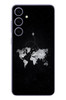 Le Balvo Samsung Galaxy S24 Plus Uyumlu Dünya Haritası Uçuş Baskılı Silikon Kılıf