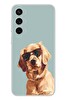 Le Balvo Samsung Galaxy S23 FE Uyumlu Karizmatik Köpek Baskılı Silikon Kılıf