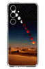Le Balvo Samsung Galaxy S24 FE Uyumlu Ayın Geçişi Baskılı Silikon Kılıf