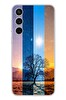 Le Balvo Samsung Galaxy S23 FE Uyumlu Gündoğumu Mevsimi Baskılı Silikon Kılıf