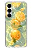 Le Balvo Samsung Galaxy S25 FE Uyumlu Limonlar Pastel Baskılı Silikon Kılıf