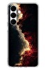Le Balvo Samsung Galaxy S25 FE Uyumlu Uzay Boşluğu Baskılı Silikon Kılıf