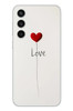 Le Balvo Samsung Galaxy S23 FE Uyumlu Love Aşk Baskılı Silikon Kılıf