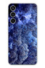 Le Balvo Samsung Galaxy S23 FE Uyumlu Mor Bulutlar Baskılı Silikon Kılıf