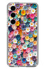 Le Balvo Samsung Galaxy S24 FE Uyumlu Pastel Çiçekler Baskılı Silikon Kılıf