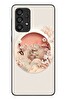 Le Balvo Samsung Galaxy A33 Uyumlu Manzar Retro Yuvarlak Baskılı Silikon Kılıf