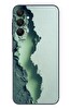 Le Balvo Samsung Galaxy A25 Uyumlu Koyu Yeşil İzler Baskılı Silikon Kılıf