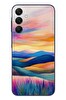 Le Balvo Samsung Galaxy A25 Uyumlu Renkli Pastel Günbatımı Baskılı Silikon Kılıf