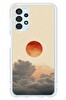 Le Balvo Samsung Galaxy A13 Uyumlu Bulut ve Güneş Baskılı Silikon Kılıf