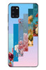 Le Balvo Samsung Galaxy A31 Uyumlu Dik Çiçek Tabloları Baskılı Silikon Kılıf