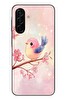 Le Balvo Samsung Galaxy A26 Uyumlu Dalda ki Kuş Baskılı Silikon Kılıf
