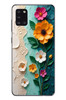 Le Balvo Samsung Galaxy A31 Uyumlu Güzel Modern Çiçekler Baskılı Silikon Kılıf