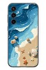 Le Balvo Samsung Galaxy S23 Uyumlu Deniz Yıldızı Tatilde Baskılı Silikon Kılıf