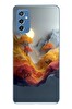 Le Balvo Samsung Galaxy M52 Uyumlu Renk Dalgalı Manzara Baskılı Silikon Kılıf