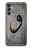 Le Balvo Samsung Galaxy A24 Uyumlu Vav Harfi Gri Baskılı Silikon Kılıf