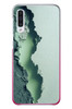 Le Balvo Samsung Galaxy A50 Uyumlu Koyu Yeşil İzler Baskılı Silikon Kılıf