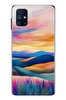 Le Balvo Samsung Galaxy M51 Uyumlu Renkli Pastel Günbatımı Baskılı Silikon Kılıf