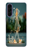Le Balvo Samsung Galaxy A57 Uyumlu Kedili Neon Kız Baskılı Silikon Kılıf