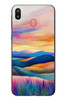 Le Balvo Samsung Galaxy M20 Uyumlu Renkli Pastel Günbatımı Baskılı Silikon Kılıf