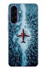 Le Balvo Samsung Galaxy A57 Uyumlu Kış Ortasında Uçak Baskılı Silikon Kılıf