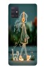 Le Balvo Samsung Galaxy A51 Uyumlu Kedili Neon Kız Baskılı Silikon Kılıf