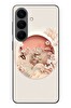 Le Balvo Samsung Galaxy S26 Uyumlu Manzar Retro Yuvarlak Baskılı Silikon Kılıf