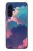 Le Balvo Samsung Galaxy A17 Uyumlu Renkli Doğal Bulutlar Baskılı Silikon Kılıf