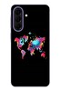 Le Balvo Samsung Galaxy A57 Uyumlu Dünya Renkli Haritası Baskılı Silikon Kılıf