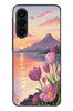 Le Balvo Samsung Galaxy A27 Uyumlu Çiçek Yağlı Boya Baskılı Silikon Kılıf