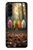 Le Balvo Samsung Galaxy A27 Uyumlu Dört Mevsim Yaprakları Baskılı Silikon Kılıf