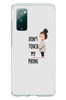 Le Balvo Samsung Galaxy S20 FE Uyumlu Telefonuma Dokunma Baskılı Silikon Kılıf