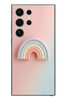 Le Balvo Samsung Galaxy S24 Ultra Uyumlu Gökkuşağı Pastel Baskılı Silikon Kılıf