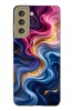 Le Balvo Samsung Galaxy S21 FE Uyumlu Renk Katranı Baskılı Silikon Kılıf