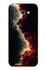 Le Balvo Samsung Galaxy A7 2017 Uyumlu Uzay Boşluğu Baskılı Silikon Kılıf