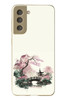 Le Balvo Samsung Galaxy S21 FE Uyumlu Japon Bahçesi Baskılı Silikon Kılıf