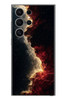Le Balvo Samsung Galaxy S24 Ultra Uyumlu Uzay Boşluğu Baskılı Silikon Kılıf