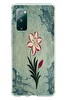 Le Balvo Samsung Galaxy S20 FE Uyumlu Çiçek Deseni Baskılı Silikon Kılıf