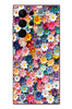 Le Balvo Samsung Galaxy S22 Ultra Uyumlu Pastel Çiçekler Baskılı Silikon Kılıf