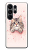 Le Balvo Samsung Galaxy S26 Ultra Uyumlu Benim Kedim Baskılı Silikon Kılıf