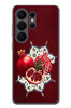 Le Balvo Samsung Galaxy S26 Ultra Uyumlu Nar Retro Baskılı Silikon Kılıf